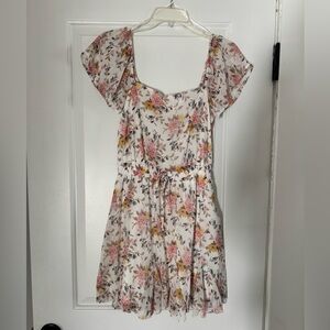 Francesca’s Floral Print Dress